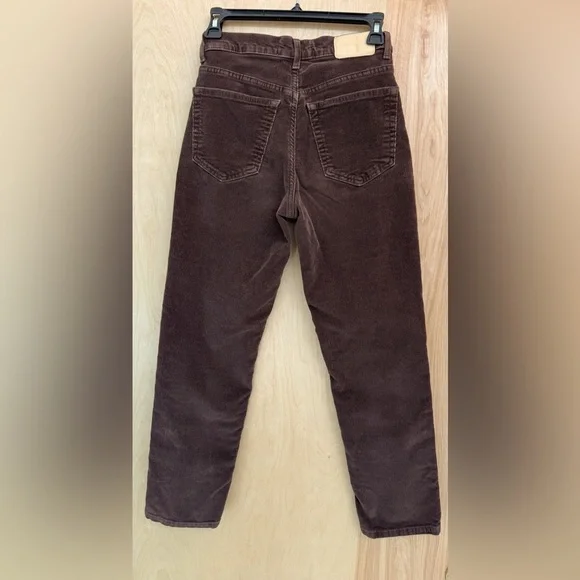 Everlane Baby Cord Cheeky Crop jeans. - Picture 3 of 7